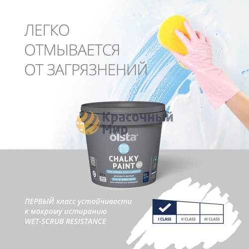Краска CHALKY PAINT краска для мебели стен и дверей фото 4