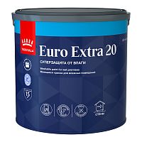 Tikkivala Euro Extra 20 / Тиккурила Евро Экстра 20 полуматовая краска для влажных помещений