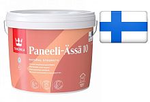 Tikkurila Paneeli Assa 10 / Тиккурила Панели Ясся 10 лак для стен акриловый матовый