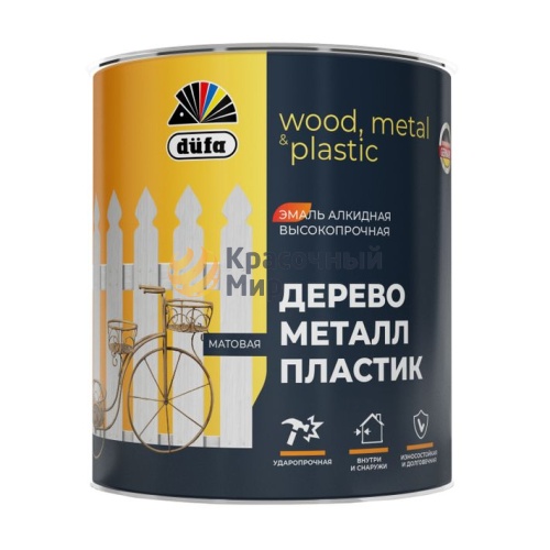 Dufa Дерево металл пластик матовая