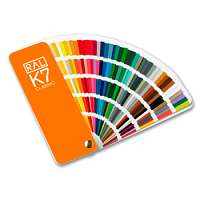 Каталог цветов RAL K7