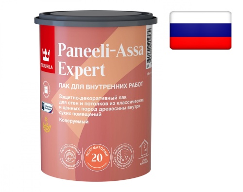 Tikkurila Paneeli Assa Expert EP / Тиккурила лак для стен и потолков акриловый полуматовый Tikkurila Paneeli Assa Expert EP / Тиккурила лак для стен и потолков акриловый полуматовый