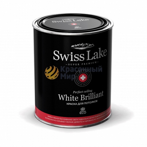 Краска White Brilliant с высокой степенью белизны для потолков