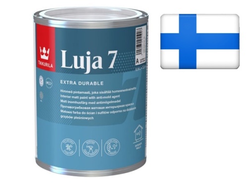 Tikkurila Luja 7 / Тиккурила Луя 7 матовая краска для влажных помещений Tikkurila Luja 7 / Тиккурила Луя 7 матовая краска для влажных помещений