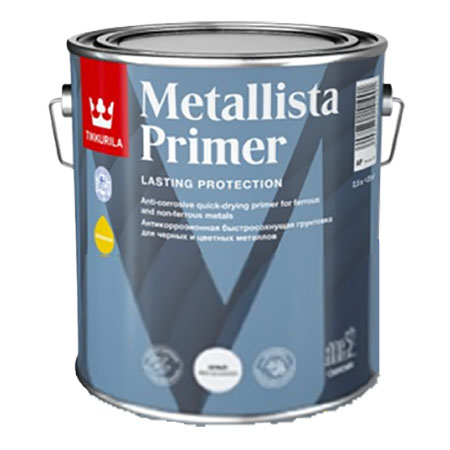 Tikkurila Metallista Primer антикоррозионная грунтовка Tikkurila Metallista Primer антикоррозионная грунтовка