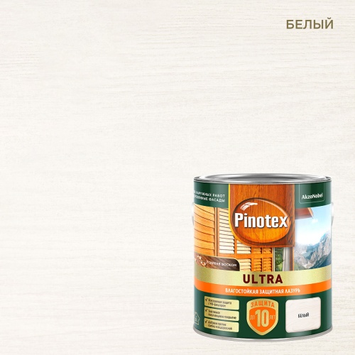 Pinotex Ultra / Пинотекс Ультра антисептик для древесины тиксотропный с УФ фильтром