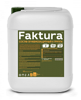 Faktura / Фактура огнебиозащитный состав для древесины бесцветный II группа биозащита