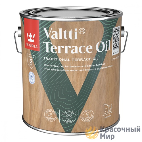 Tikkurila Valtti Terrace Oil / Тиккурила Валтти Террас Ойл атмосферостойкое колеруемое масло