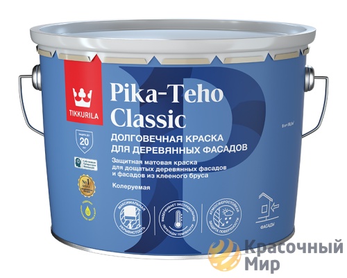 TIKKURILA PIKA TEHO CLASSIC краска акрилатная для деревянных фасадов