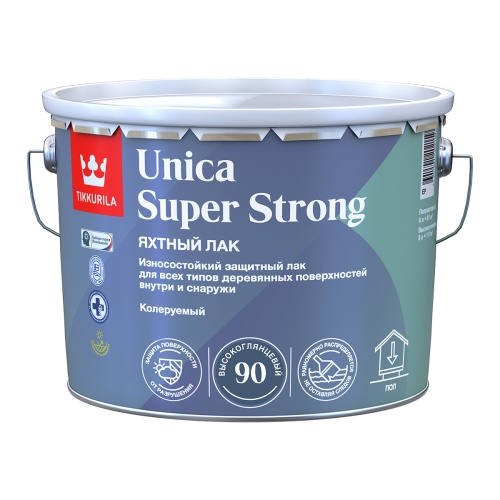 TIKKURILA UNICA SUPER STRONG 90 Высокоглянцевый