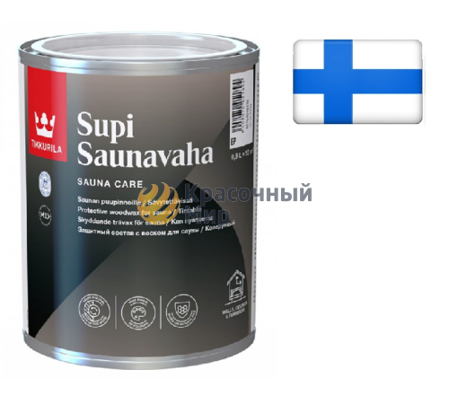 Tikkurila Supi Saunavaha / Тиккурила Супи СаунаВаха воск для сауны