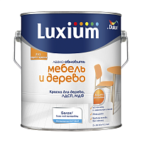 LUXIUM (DULUX) ЛЕГКО ОБНОВИТЬ МЕБЕЛЬ И ДЕРЕВО краска грунт для дерева матовая