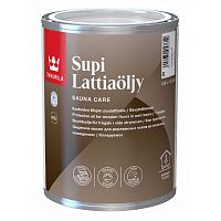 Tikkurila Supi Lattiaoljy / Супи Латиаолью масло для пола в бане и влажных помещениях