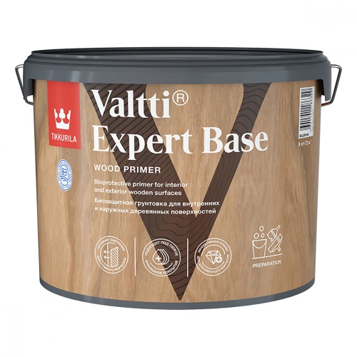TIKKURILA VALTTI EXPERT BASE грунтовка высокоэффективная, биозащитная TIKKURILA VALTTI EXPERT BASE грунтовка высокоэффективная, биозащитная