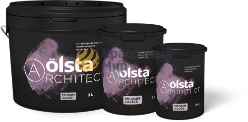 Olsta Architect глянцевая интерьерная краска