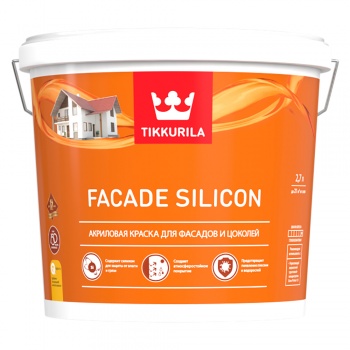 Tikkurila Facade Silicon / Тиккурила Фасад Силикон акриловая краска для фасадов и цоколей Tikkurila Facade Silicon / Тиккурила Фасад Силикон акриловая краска для фасадов и цоколей