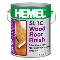 Лак однокомпонентный Hemel для деревянных полов