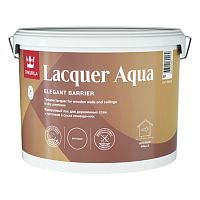 Tikkurila Euro Lacquer Aqua полуглянцевый / Евро Лак Аква антисептирующий водный лак