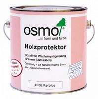 Пропитка Osmo Holzprotektor 4006 для древесины с водоотталкивающим эффектом