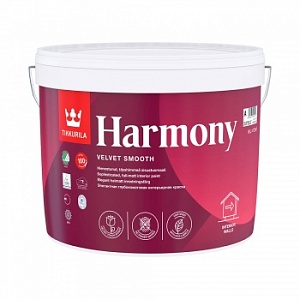 Tikkurila Harmony / Тиккурила Гармония глубокоматовая краска для стен и потолков 0.225 литра база "А"