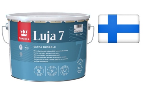 Tikkurila Luja 7 / Тиккурила Луя 7 матовая краска для влажных помещений Tikkurila Luja 7 / Тиккурила Луя 7 матовая краска для влажных помещений