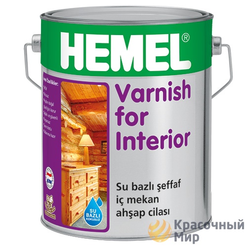 Лак для внутренних работ Hemel Varnish for Interior
