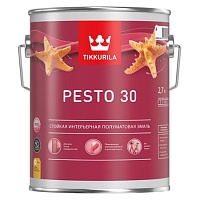 Tikkurila Euro Pesto 30 / Тиккурила Песто 30 эмаль алкидная для внутренних работ матовая