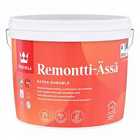 Tikkurila Remontti Assa / Тиккурила Ремонтти Ясся полуматовая краска для стен и потолков