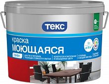 Текс Профи моющаяся супербелая краска для стен и потолков