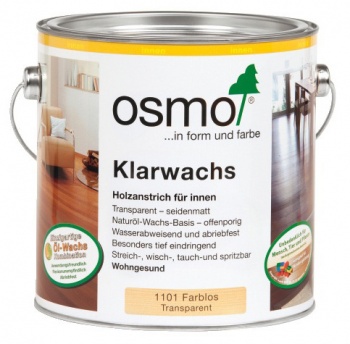 Osmo Klarwachs 1101 масло с воском для твердых пород древесины Osmo Klarwachs 1101 масло с воском для твердых пород древесины