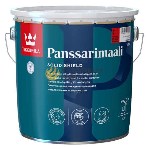 Tikkurila Panssarimaali / Тиккурила Панссаримаали краска для металлических крыш