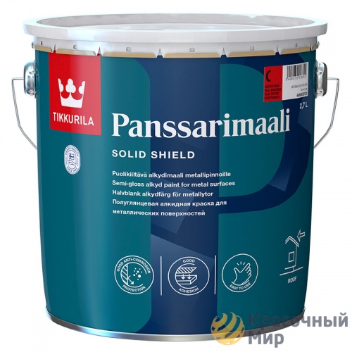 Tikkurila Panssarimaali / Тиккурила Панссаримаали краска для металлических крыш