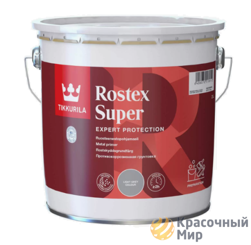 Tikkurila Rostex Super СВЕТЛО-СЕРЫЙ