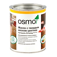 Масло Osmo Farbig цветное с твердым воском (для полов)