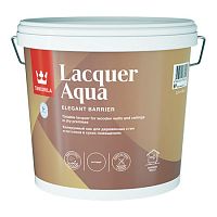 Tikkurila Euro Lacquer Aqua / Евро Лак Аква антисептирующий водный лак полуглянцевый