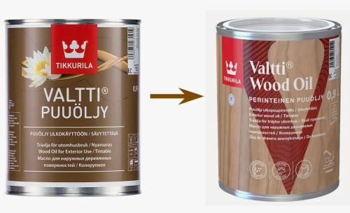 Tikkurila Valtti Puuoljy / Валти Пуолью Масло для дерева