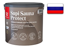 Tikkurila Supi Sauna Protect EP / Тиккурила Супи состав защитный для стен и потолков в бане и сауне