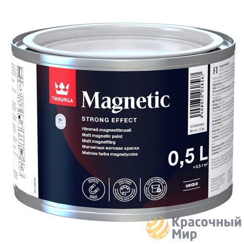 Tikkurila Magnetic / Тиккурила Магнетик краска для придания поверхности магнитного эффекта