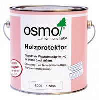 Пропитка Osmo Holzprotektor 4006 для древесины с водоотталкивающим эффектом